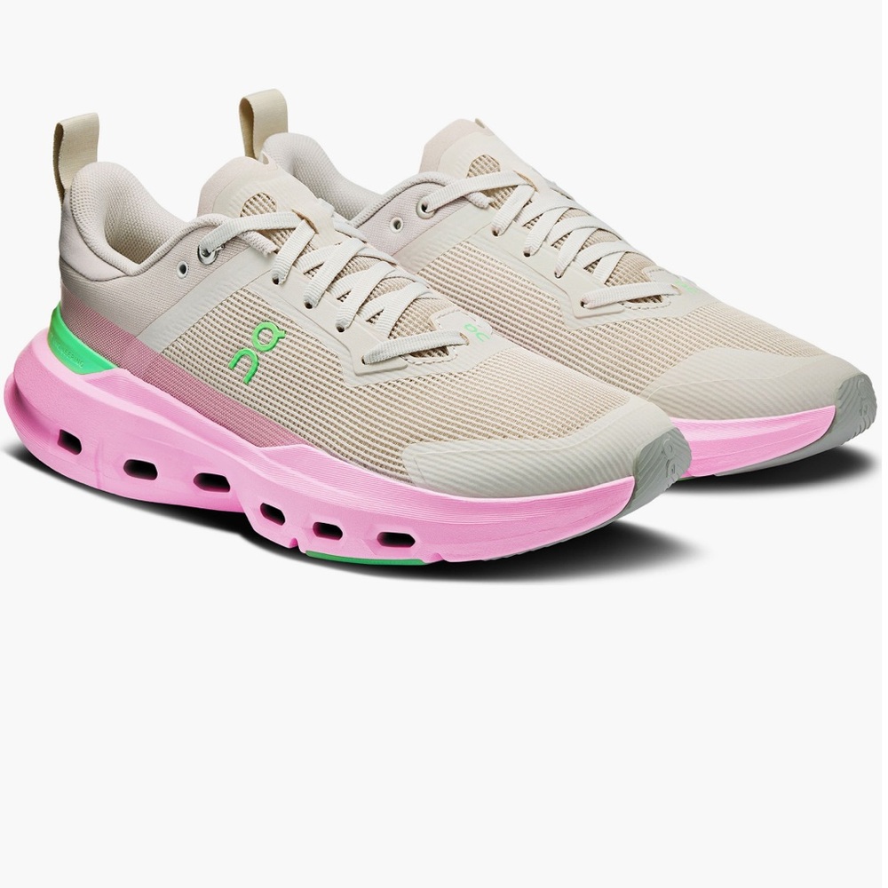On Cloud pulse Next Athletic Color: Silver/ Honeydew,
SIZE 8 US